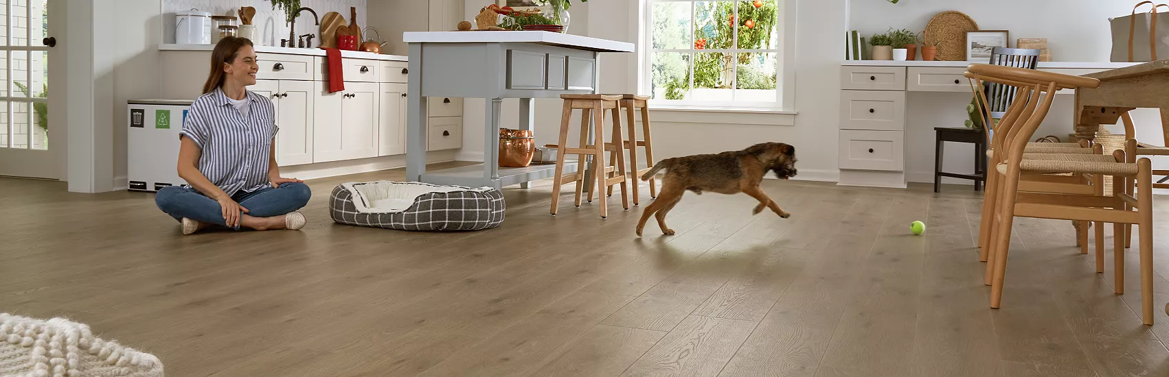 Learn more about planet friendly flooring with PureTech by Mohawk